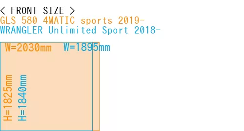 #GLS 580 4MATIC sports 2019- + WRANGLER Unlimited Sport 2018-